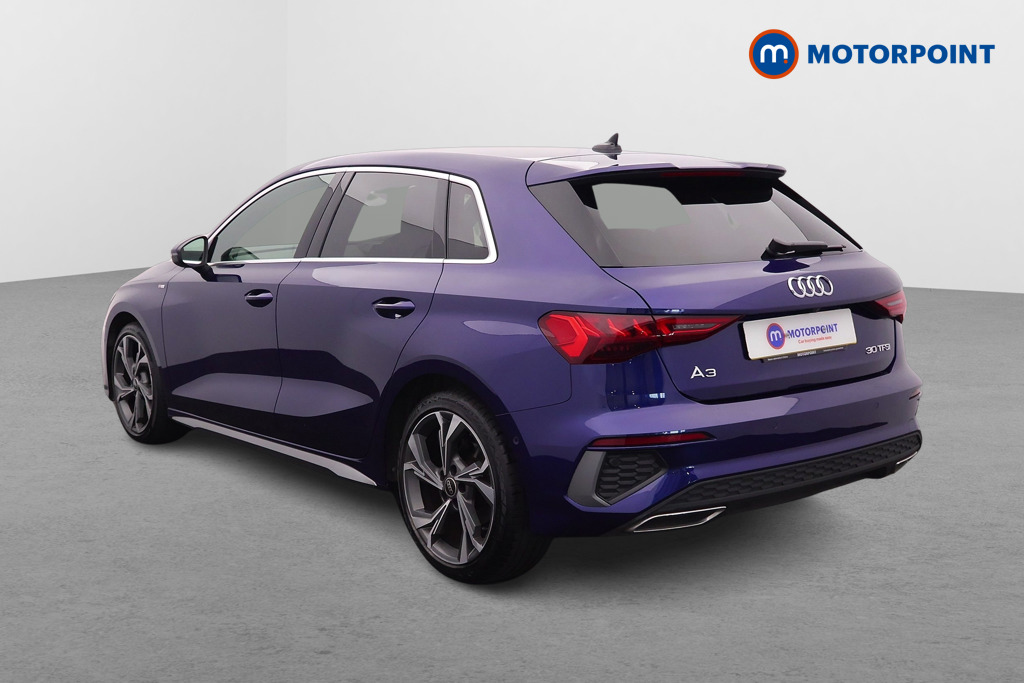 Audi A3 S Line Automatic Petrol Hatchback - Stock Number (1651349) - Passenger side rear corner