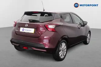 Nissan Micra Acenta Manual Petrol Hatchback - Stock Number (1654689) - Drivers side rear corner