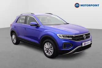 Volkswagen T-Roc Life Manual Petrol SUV - Stock Number (1657976) - Drivers side front corner