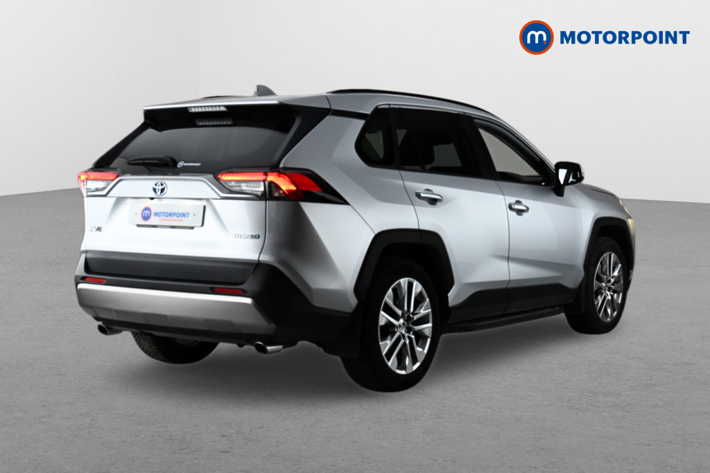 Toyota Rav4 Excel Automatic Petrol-Electric Hybrid SUV - Stock Number (1668886) - Drivers side rear corner
