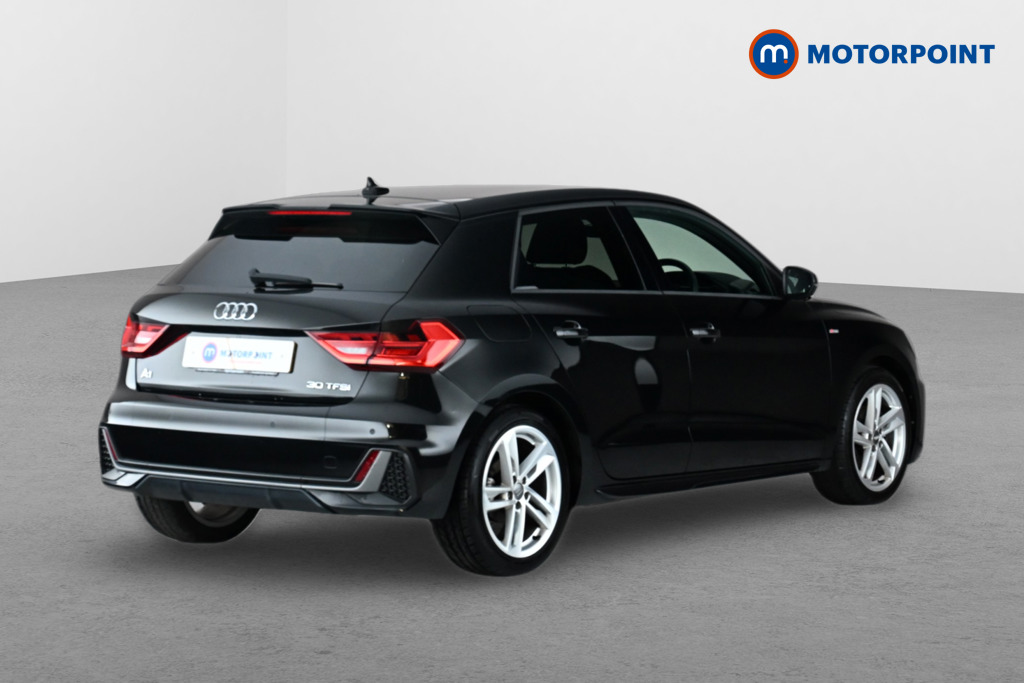 Audi A1 S Line Manual Petrol Hatchback - Stock Number (1670350) - Drivers side rear corner