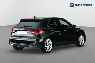 Audi A1 S Line Manual Petrol Hatchback - Stock Number (1670350) - Drivers side rear corner