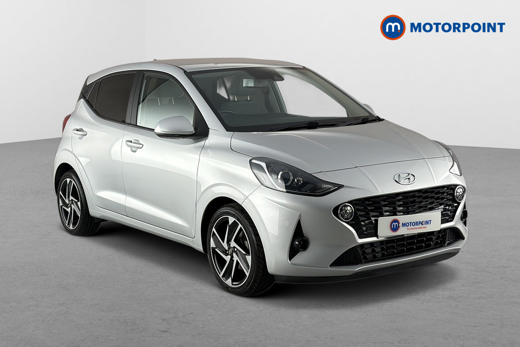 Hyundai I10 Premium Manual Petrol Hatchback - Stock Number (1674322) - Drivers side front corner