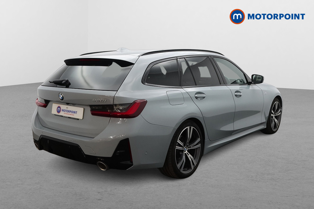 BMW 3 Series M Sport Automatic Petrol Estate - Stock Number (1674777) - Drivers side rear corner