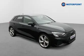 Audi A3 S Line Manual Petrol Hatchback - Stock Number (1675073) - Drivers side front corner