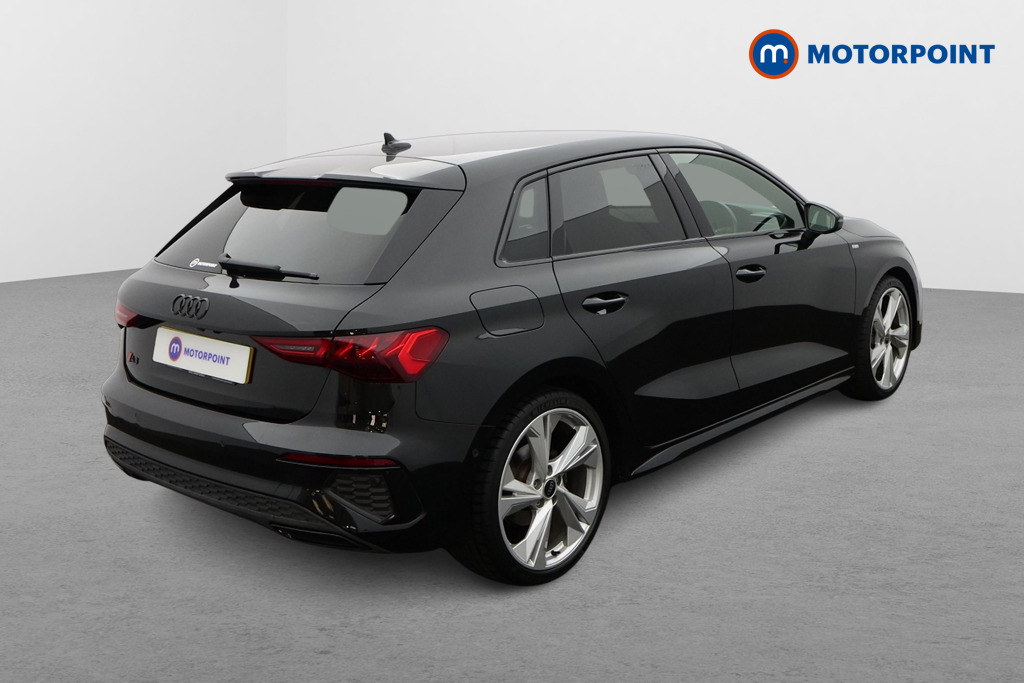 Audi A3 S Line Manual Petrol Hatchback - Stock Number (1675073) - Drivers side rear corner