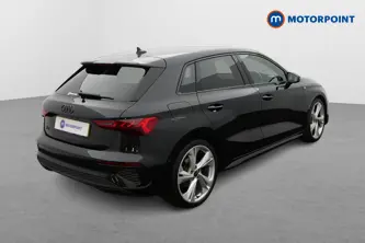 Audi A3 S Line Manual Petrol Hatchback - Stock Number (1675073) - Drivers side rear corner