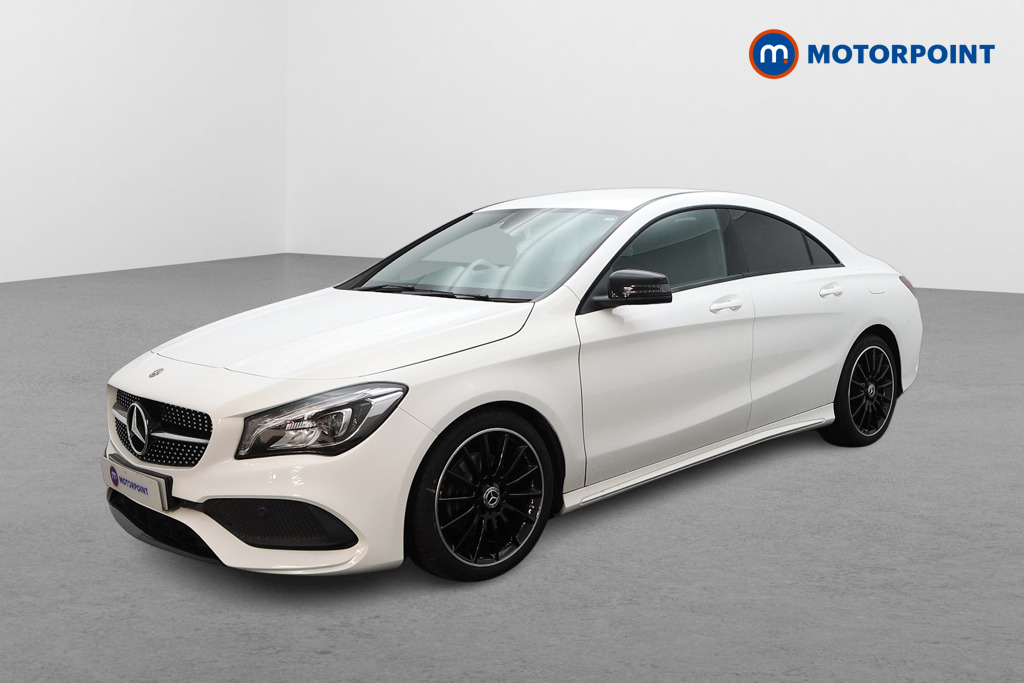 Mercedes-Benz CLA Amg Line Night Edition Manual Petrol Coupe - Stock Number (1658819) - Passenger side front corner