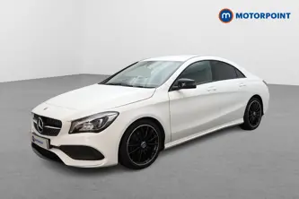 Mercedes-Benz CLA Amg Line Night Edition Manual Petrol Coupe - Stock Number (1658819) - Passenger side front corner