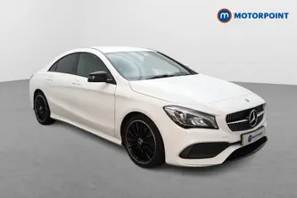 Mercedes-Benz CLA Amg Line Night Edition Manual Petrol Coupe - Stock Number (1658819) - Drivers side front corner