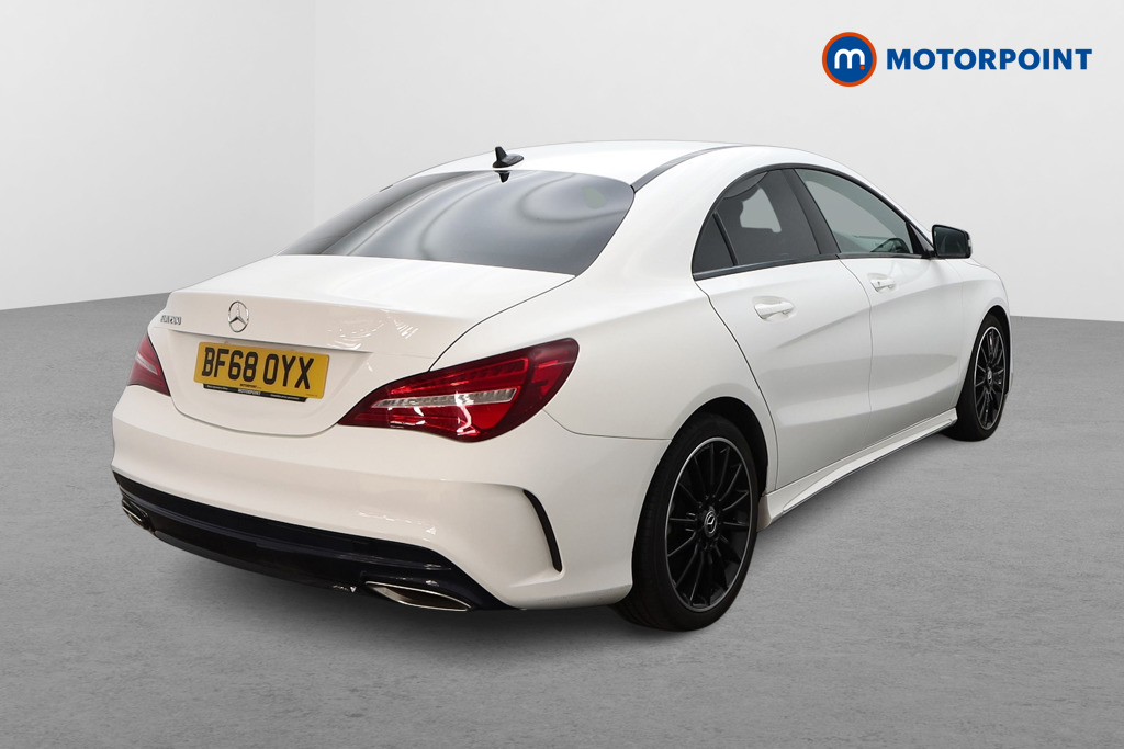 Mercedes-Benz CLA Amg Line Night Edition Manual Petrol Coupe - Stock Number (1658819) - Drivers side rear corner