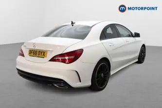 Mercedes-Benz CLA Amg Line Night Edition Manual Petrol Coupe - Stock Number (1658819) - Drivers side rear corner