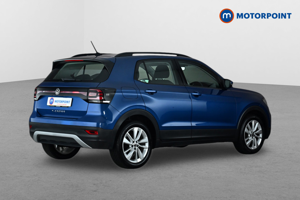 Volkswagen T-Cross SE Manual Petrol SUV - Stock Number (1670967) - Drivers side rear corner