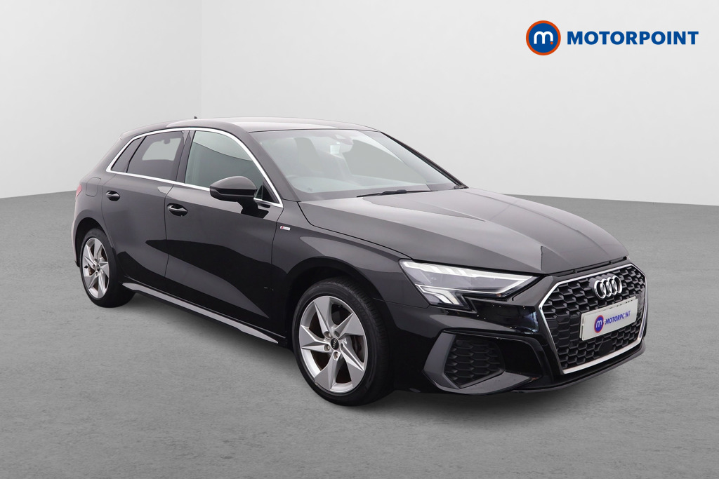 Audi A3 S Line Automatic Petrol Plug-In Hybrid Hatchback - Stock Number (1672078) - Drivers side front corner