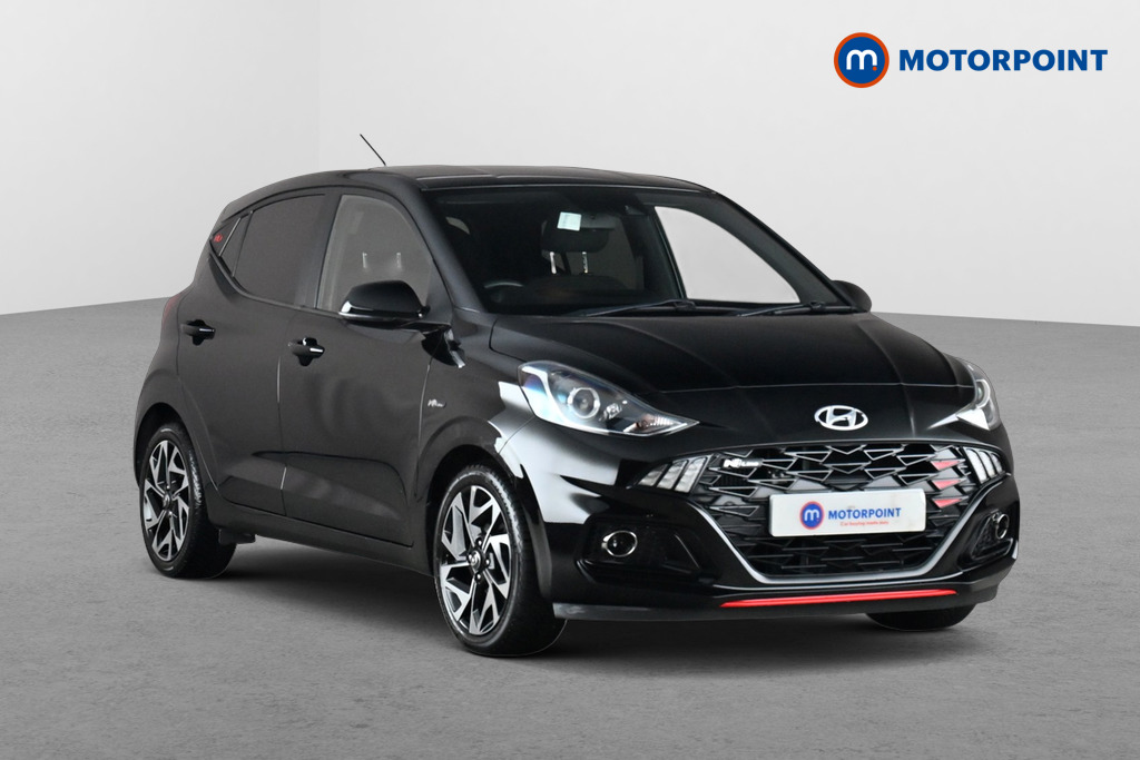 Hyundai I10 N Line Manual Petrol Hatchback - Stock Number (1673864) - Drivers side front corner
