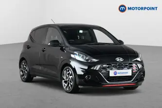 Hyundai I10 N Line Manual Petrol Hatchback - Stock Number (1673864) - Drivers side front corner