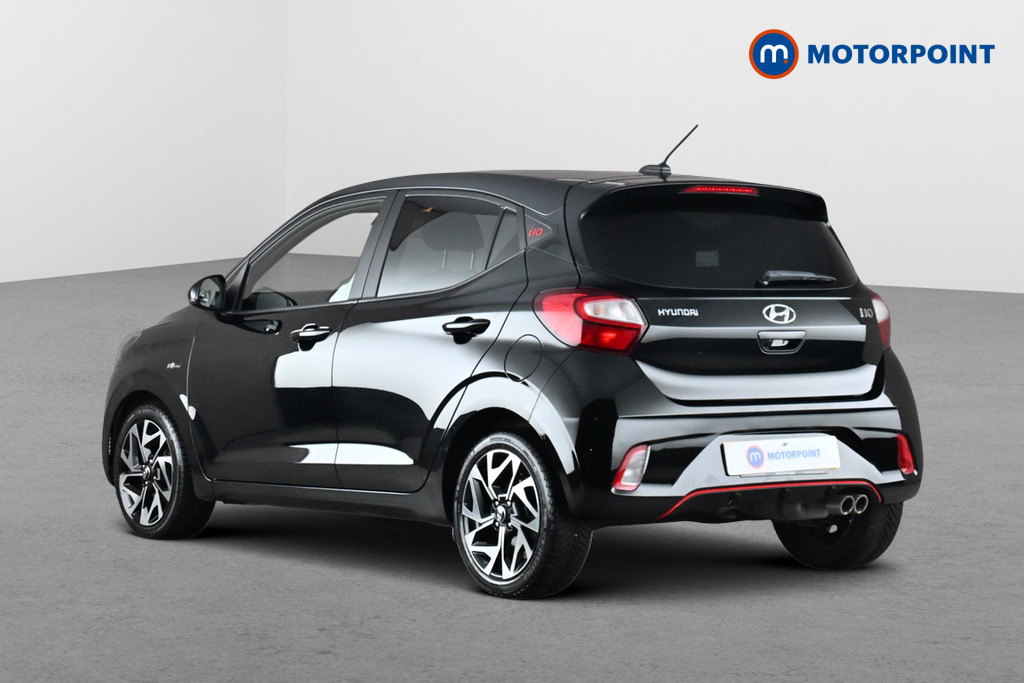 Hyundai I10 N Line Manual Petrol Hatchback - Stock Number (1673864) - Drivers side rear corner
