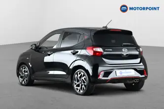 Hyundai I10 N Line Manual Petrol Hatchback - Stock Number (1673864) - Drivers side rear corner