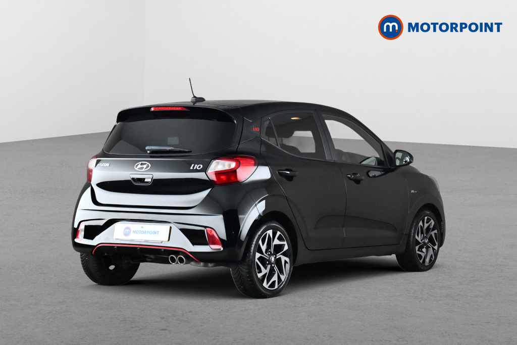 Hyundai I10 N Line Manual Petrol Hatchback - Stock Number (1673864) - Passenger side rear corner
