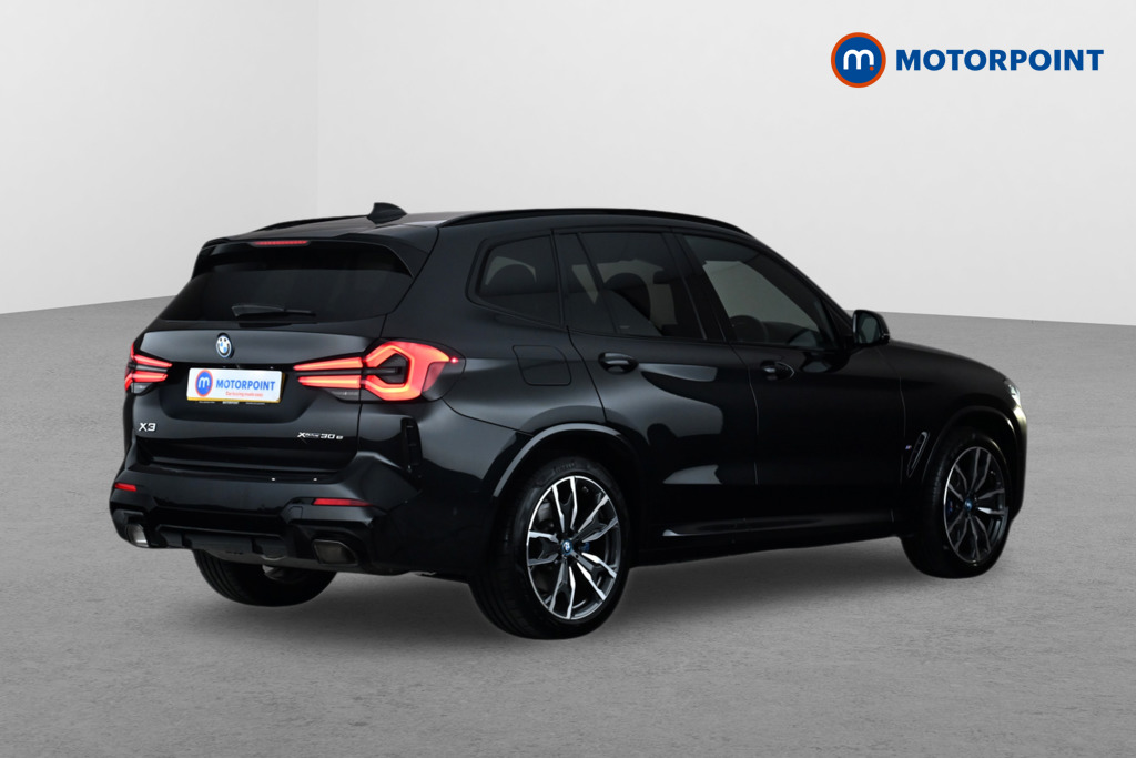 BMW X3 M Sport Automatic Petrol Plug-In Hybrid SUV - Stock Number (1673907) - Drivers side rear corner