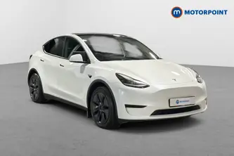 Tesla Model Y Long Range Automatic Electric SUV - Stock Number (1674364) - Drivers side front corner