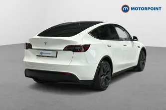 Tesla Model Y Long Range Automatic Electric SUV - Stock Number (1674364) - Passenger side rear corner