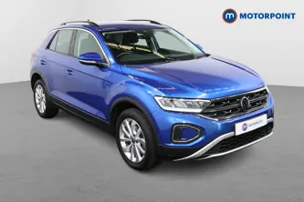 Volkswagen T-Roc Life Manual Petrol SUV - Stock Number (1674646) - Drivers side front corner