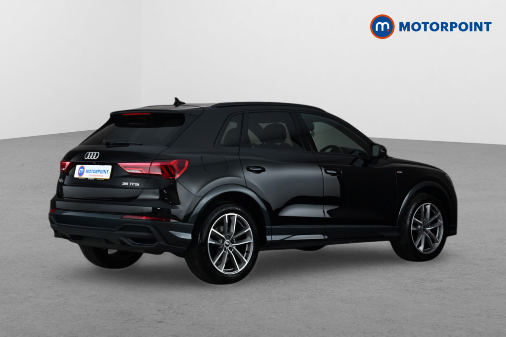 Audi Q3 Black Edition Automatic Petrol SUV - Stock Number (1674977) - Drivers side rear corner