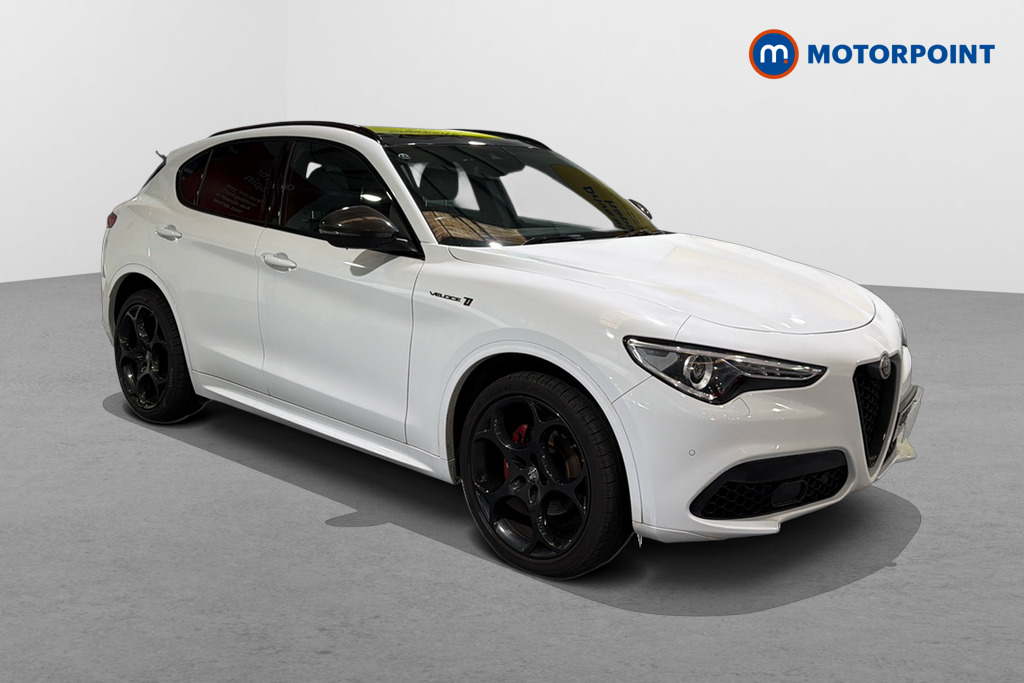 Alfa Romeo Stelvio Veloce Ti Automatic Petrol SUV - Stock Number (1675463) - Drivers side front corner