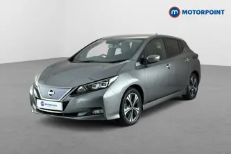 Nissan Leaf Tekna Automatic Electric Hatchback - Stock Number (1675966) - Passenger side front corner