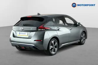Nissan Leaf Tekna Automatic Electric Hatchback - Stock Number (1675966) - Passenger side rear corner