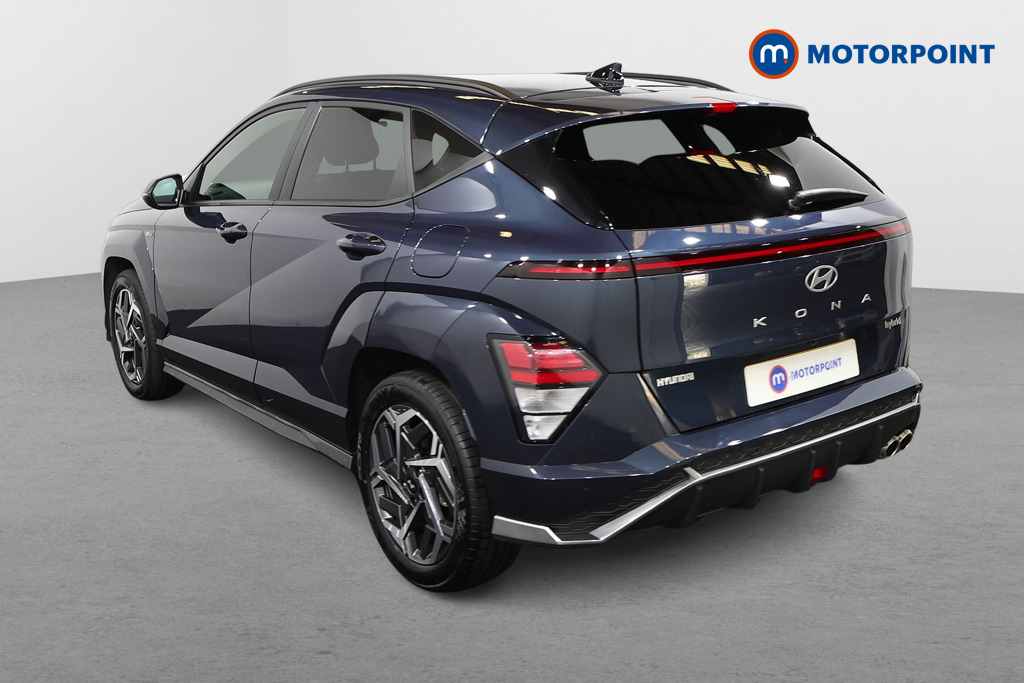 Hyundai Kona N Line Automatic Petrol-Electric Hybrid SUV - Stock Number (1676197) - Passenger side rear corner