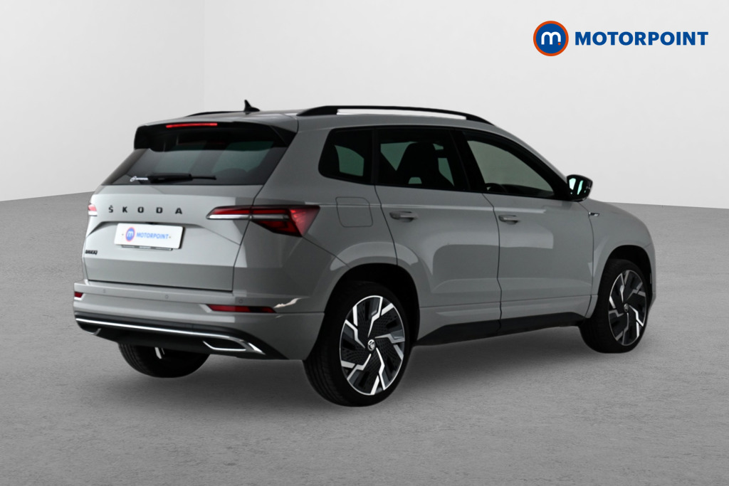 Skoda Karoq Sportline Automatic Petrol SUV - Stock Number (1676493) - Drivers side rear corner