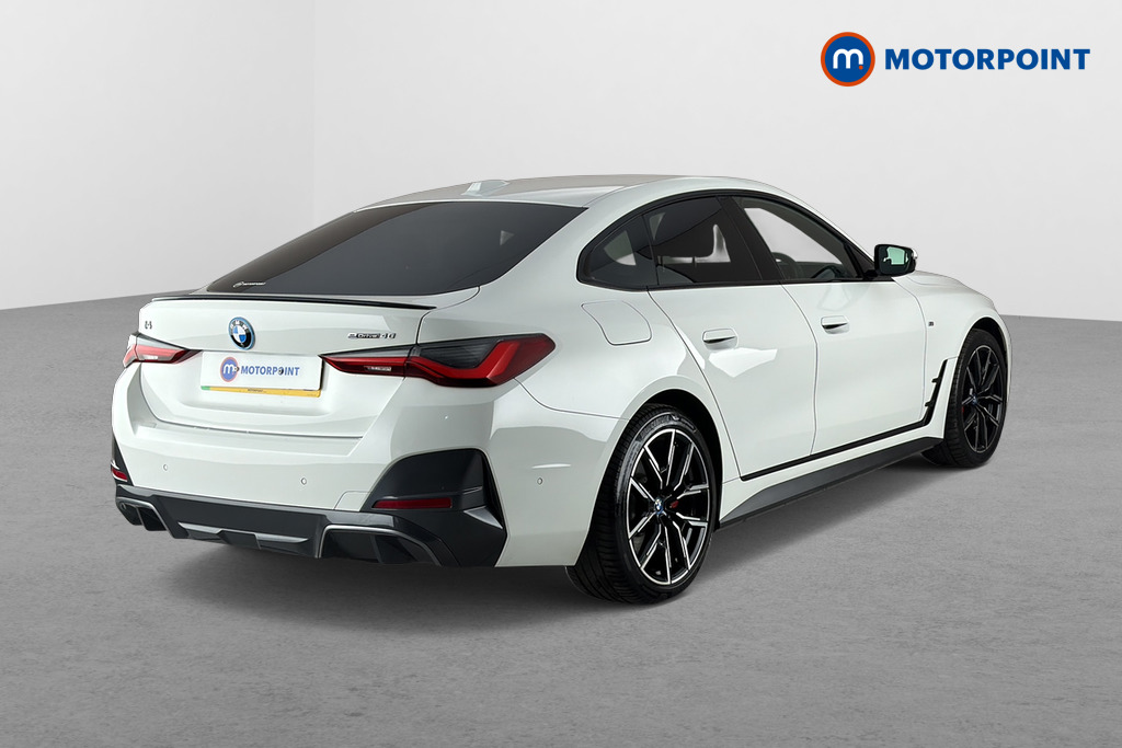 BMW I4 M Sport Automatic Electric Hatchback - Stock Number (1667486) - Passenger side rear corner