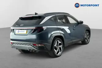 Hyundai Tucson Ultimate Automatic Petrol-Electric Hybrid SUV - Stock Number (1671275) - Passenger side rear corner