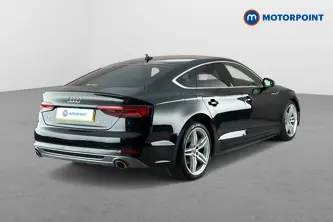 Audi A5 S Line Automatic Petrol Hatchback - Stock Number (1676655) - Passenger side rear corner