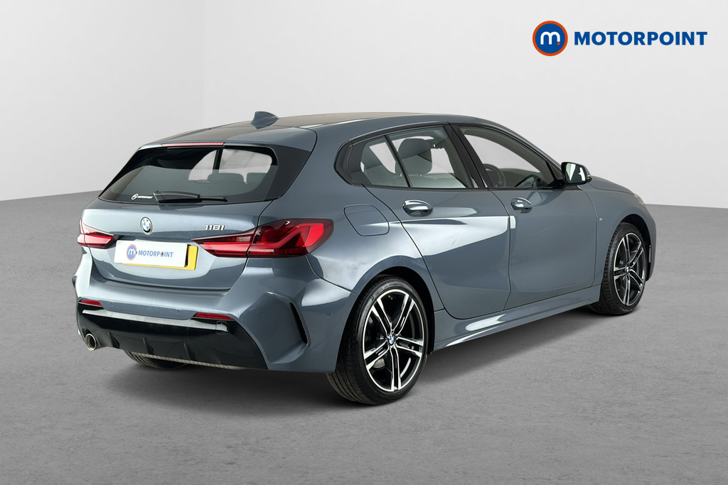 BMW 1 Series M Sport Automatic Petrol Hatchback - Stock Number (1672840) - Passenger side rear corner