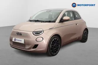 Fiat 500 La Prima Automatic Electric Hatchback - Stock Number (1674060) - Passenger side front corner