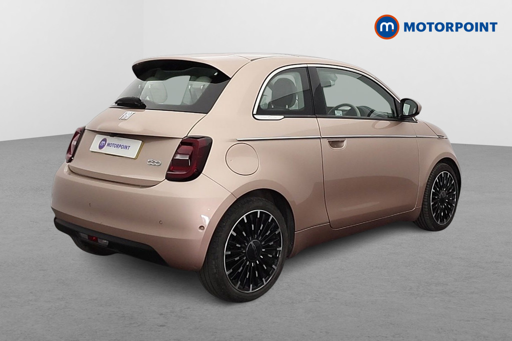 Fiat 500 La Prima Automatic Electric Hatchback - Stock Number (1674060) - Drivers side rear corner