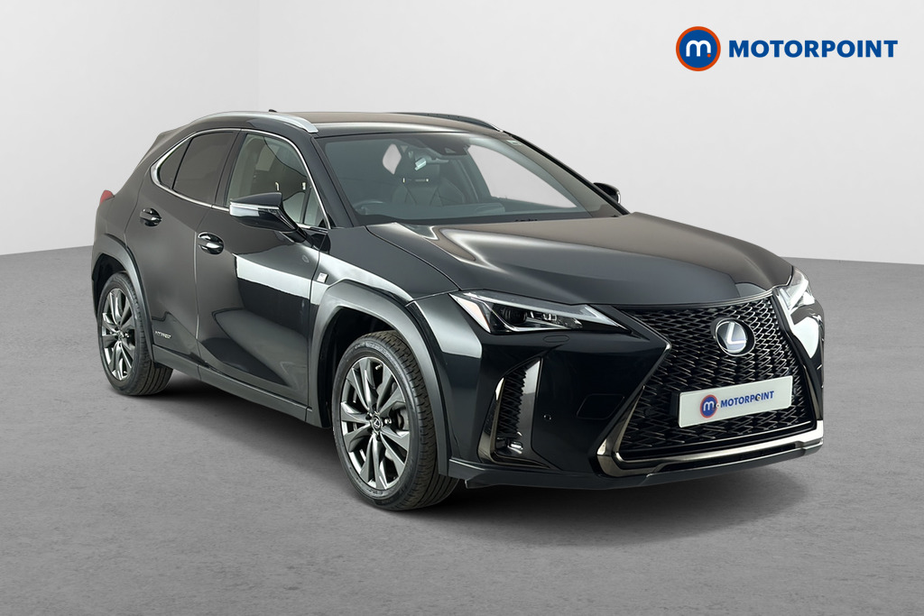 Lexus UX F-Sport Automatic Petrol-Electric Hybrid SUV - Stock Number (1674149) - Drivers side front corner
