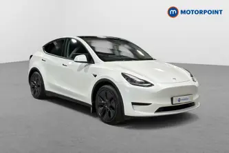 Tesla Model Y Long Range Automatic Electric SUV - Stock Number (1674354) - Drivers side front corner