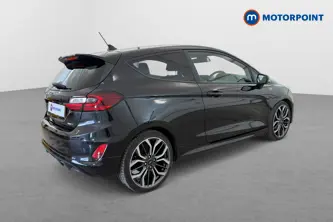 Ford Fiesta St-Line Vignale Manual Petrol Hatchback - Stock Number (1675451) - Passenger side rear corner