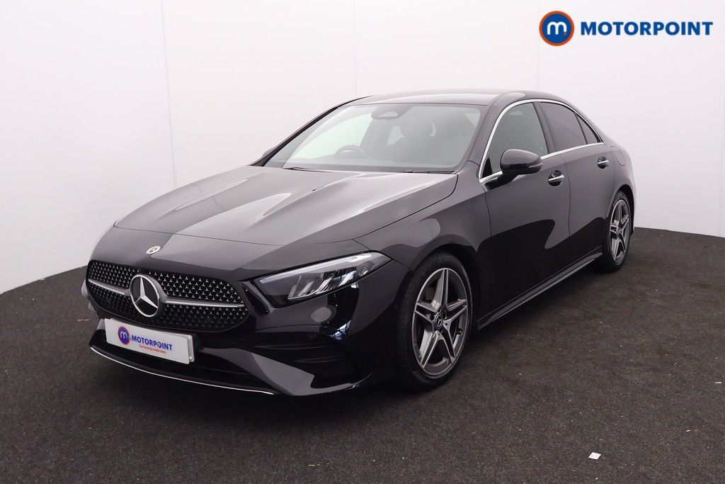 Mercedes-Benz A Class Amg Line Automatic Petrol Saloon - Stock Number (1675696) - Passenger side front corner