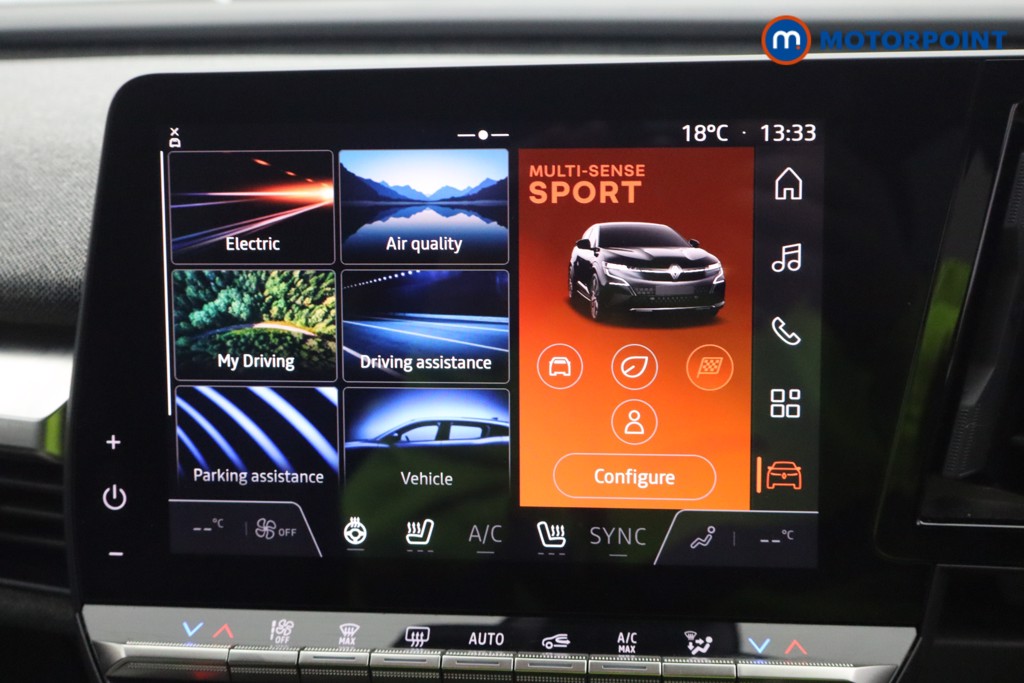 Renault Megane E-Tech Techno-Plus Automatic Electric Hatchback - Stock Number (1675814) - 8th supplementary image