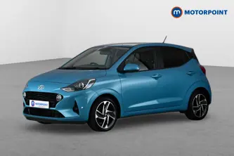 Hyundai I10 Premium Automatic Petrol Hatchback - Stock Number (1676497) - Passenger side front corner