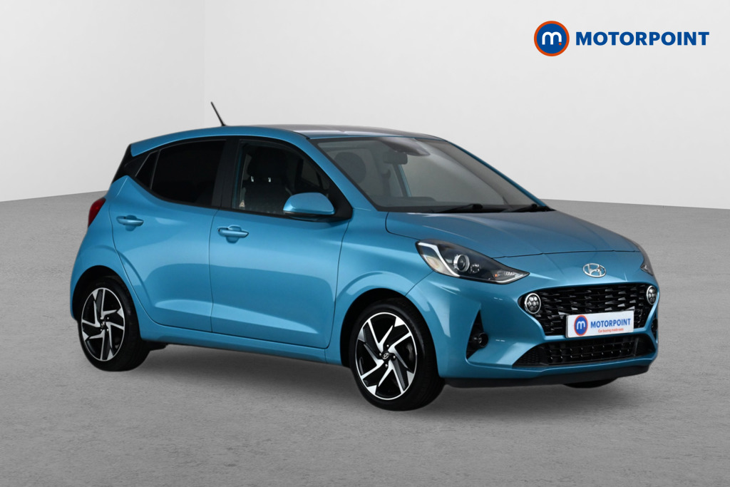 Hyundai I10 Premium Automatic Petrol Hatchback - Stock Number (1676497) - Drivers side front corner