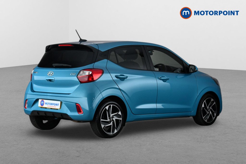 Hyundai I10 Premium Automatic Petrol Hatchback - Stock Number (1676497) - Drivers side rear corner