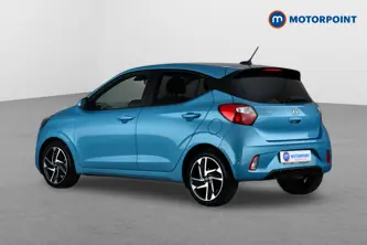 Hyundai I10 Premium Automatic Petrol Hatchback - Stock Number (1676497) - Passenger side rear corner