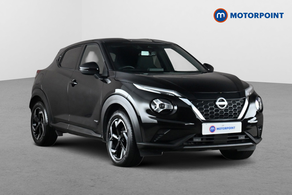 Nissan Juke N-Connecta Automatic Petrol-Electric Hybrid SUV - Stock Number (1676812) - Drivers side front corner