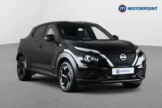 Nissan Juke N-Connecta Automatic Petrol-Electric Hybrid SUV - Stock Number (1676812) - Drivers side front corner
